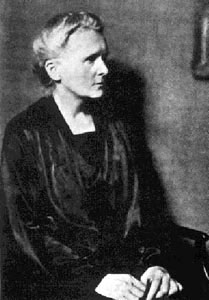 Marie Curie studied radioactivity and discovered three radioactive elements -- thorium, radium and polonium.